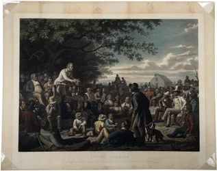Discurso en el tocón, 1856